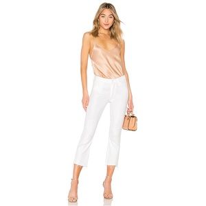 NWOT MOTHER The Insider Crop Step Fray Jeans💋